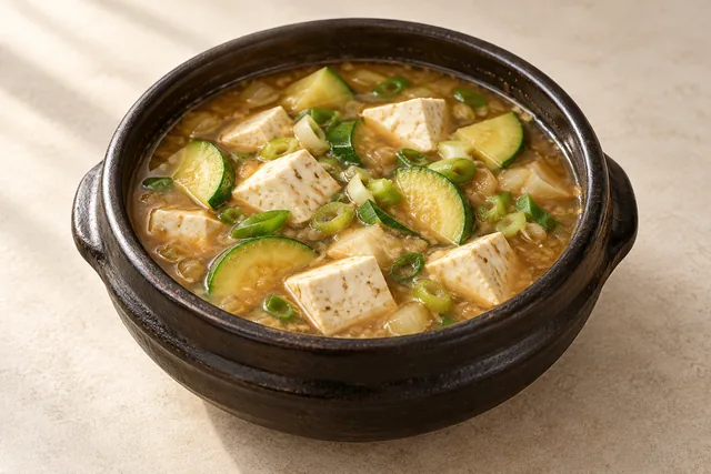 된장찌개 · AI로 생성한 완성 예시